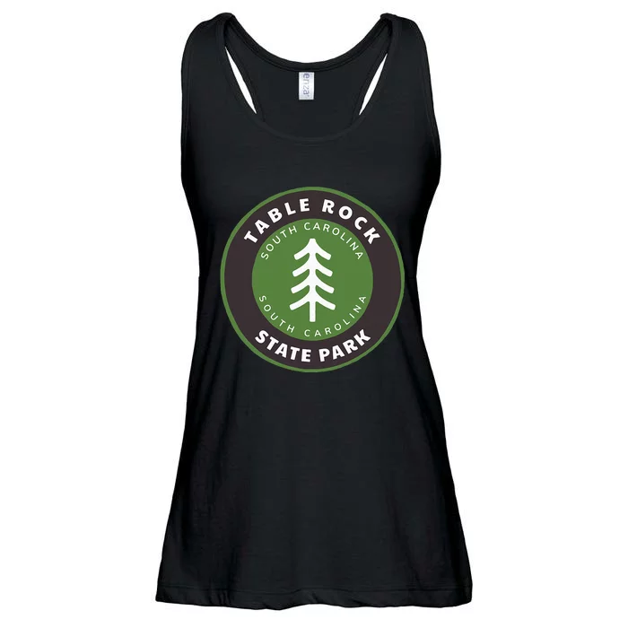 Table Rock State Park South Carolina Sc Tree Badge Vacation Ladies Essential Flowy Tank