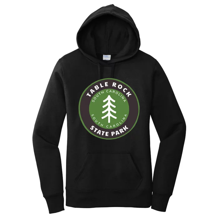 Table Rock State Park South Carolina Sc Tree Badge Vacation Women's Pullover Hoodie