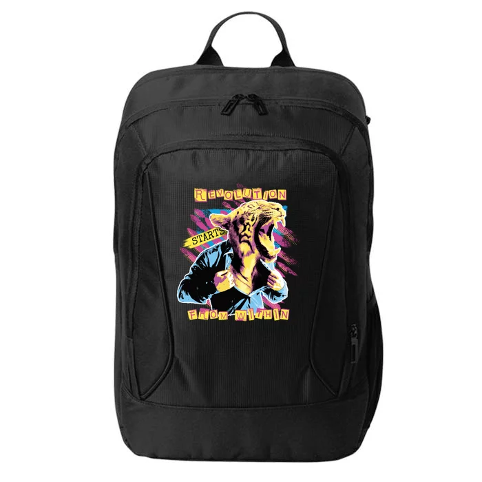 The Revolution Starts From Within Roaring Tiger Man City Backpack