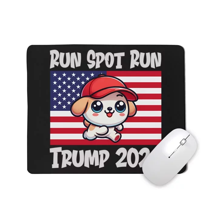 Trump Run Spot Run Debate Quote 2024 Mousepad