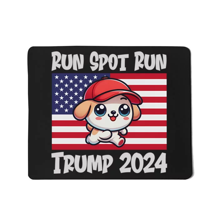 Trump Run Spot Run Debate Quote 2024 Mousepad