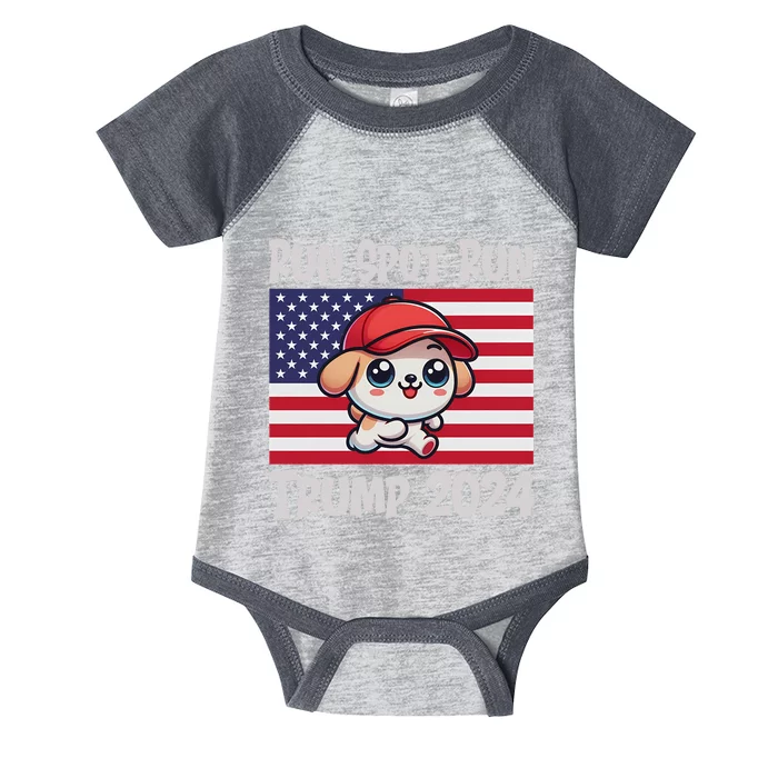 Trump Run Spot Run Debate Quote 2024 Infant Baby Jersey Bodysuit