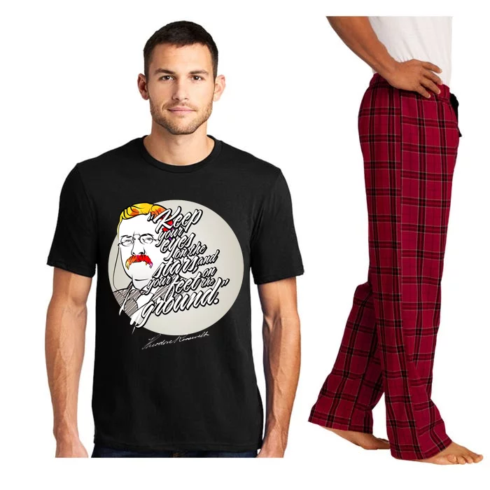 Theodore Roosevelt Sayings With Portrait Pajama Set