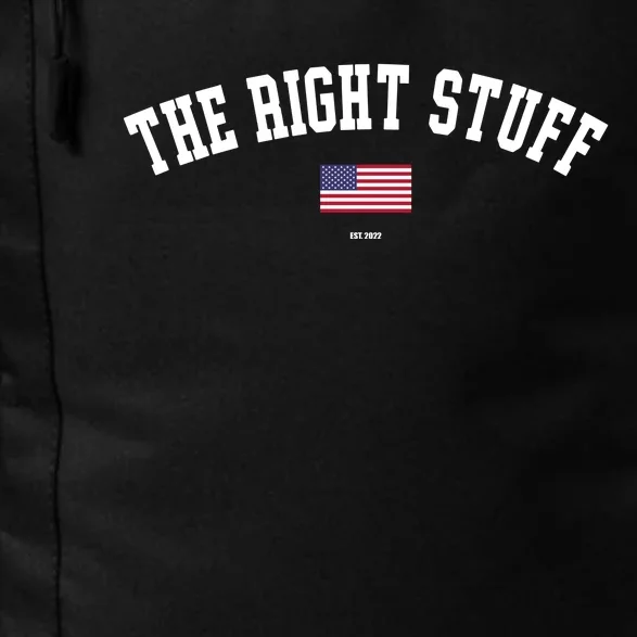 The Right Stuff Est 2024 Daily Commute Backpack