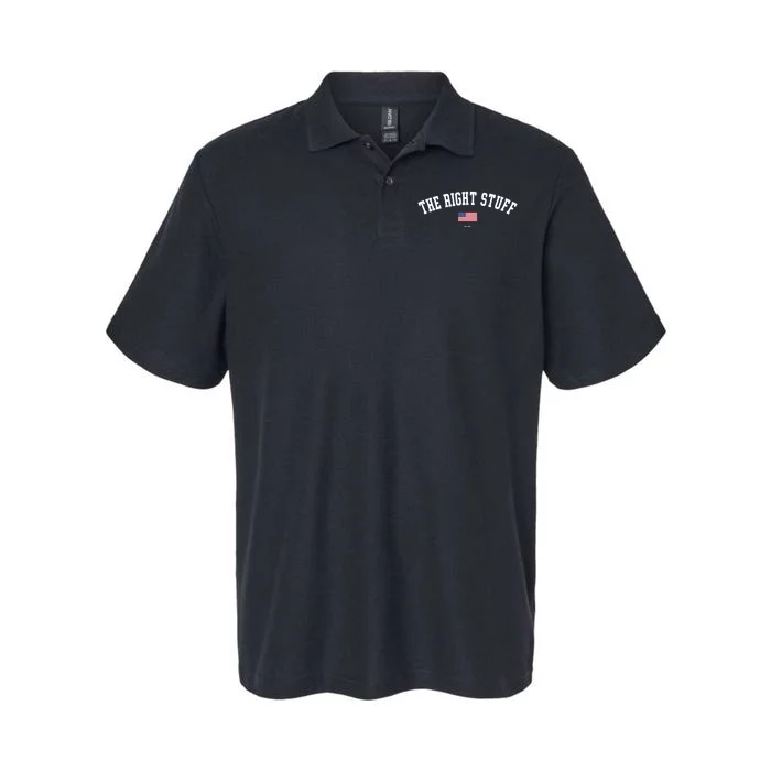 The Right Stuff Est 2024 Softstyle Adult Sport Polo