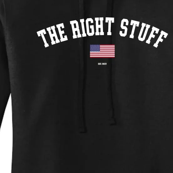 The Right Stuff Est 2024 Women's Pullover Hoodie