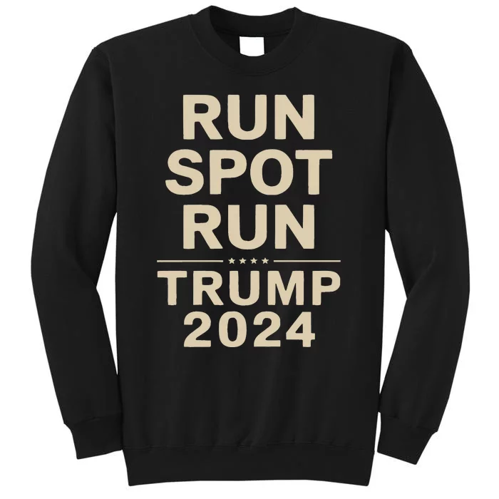 Trump Run Spot Funny Trump 2024 Debate Sweatshirt