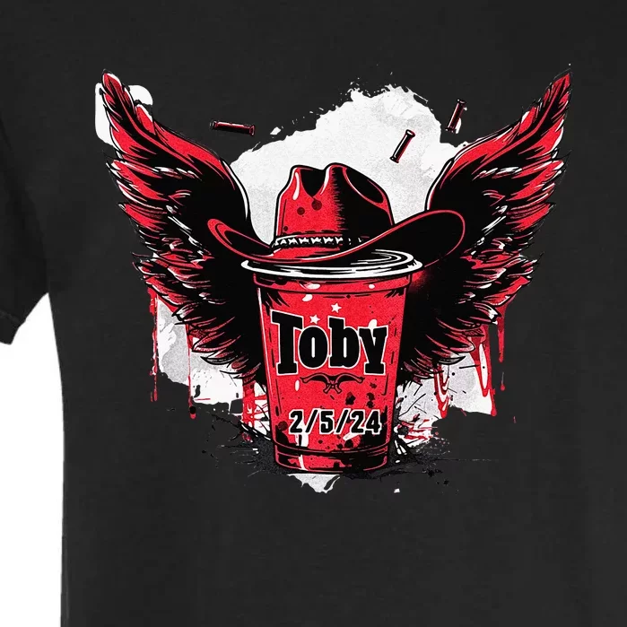 Toby Red Solo Cup Summer Drinking Song Party Garment-Dyed Heavyweight T-Shirt