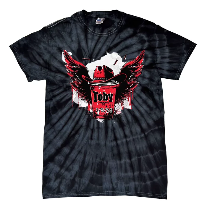 Toby Red Solo Cup Summer Drinking Song Party Tie-Dye T-Shirt