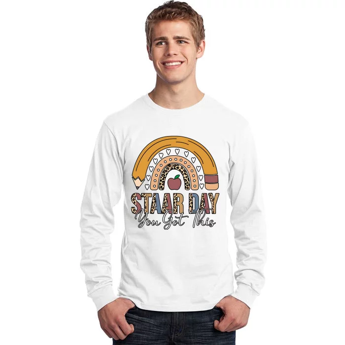 Teacher Rainbow Star Day You Got This Tall Long Sleeve T-Shirt