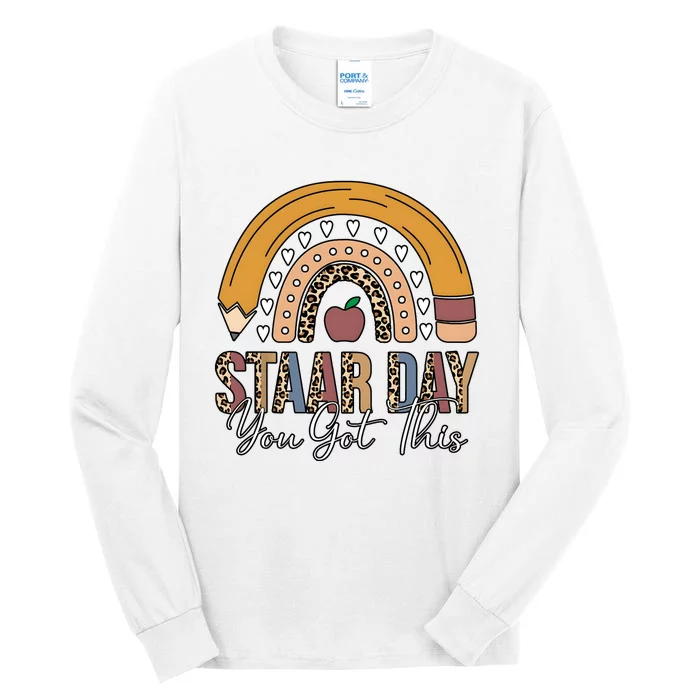 Teacher Rainbow Star Day You Got This Tall Long Sleeve T-Shirt