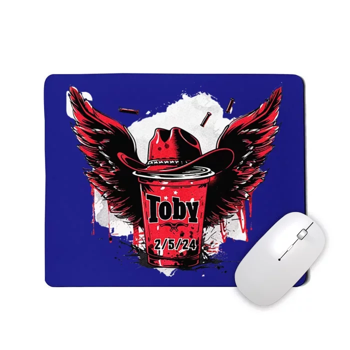 Toby Red Solo Cup Summer Drinking Mousepad