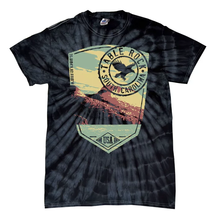 Table Rock South Carolina Usa Tie-Dye T-Shirt