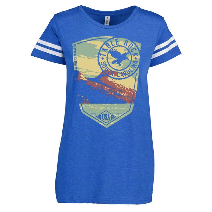 Table Rock South Carolina Usa Enza Ladies Jersey Football T-Shirt