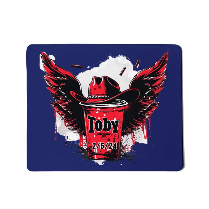 Toby Red Solo Cup Summer Drinking Song Party Mousepad