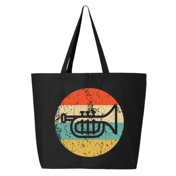 Trumpet Retro Style Music 25L Jumbo Tote