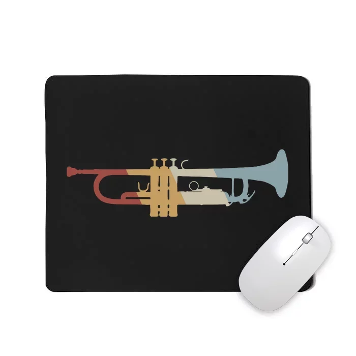 Trumpet Retro Style Vintage Mousepad