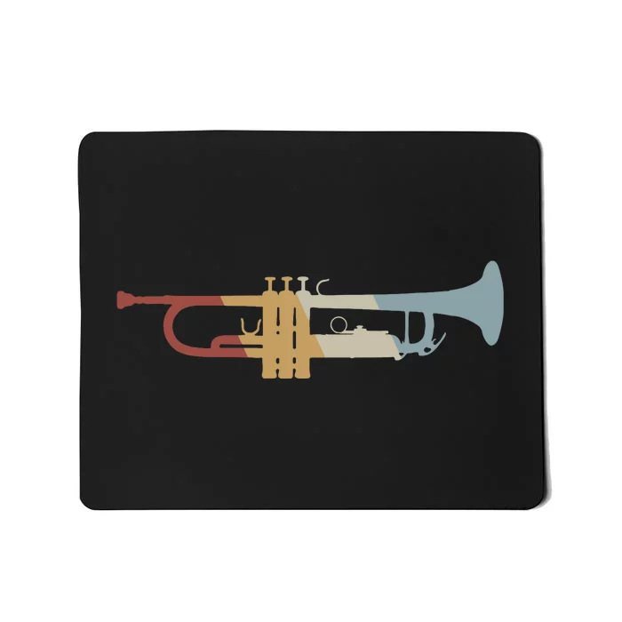 Trumpet Retro Style Vintage Mousepad