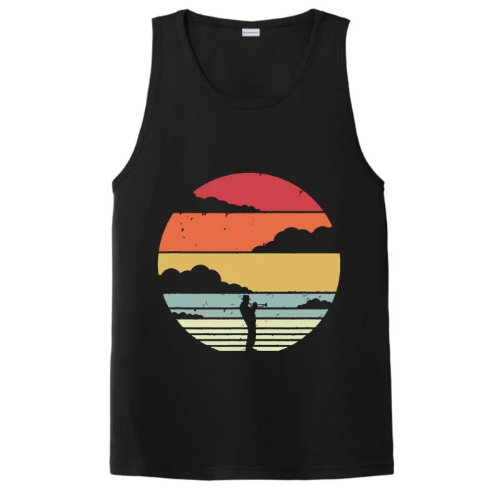 Trumpet Retro Style For Trumpet Player Performance Tank