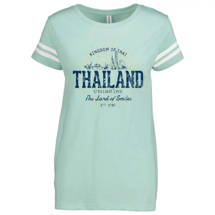 Thailand Retro Style Vintage Thailand Enza Ladies Jersey Football T-Shirt