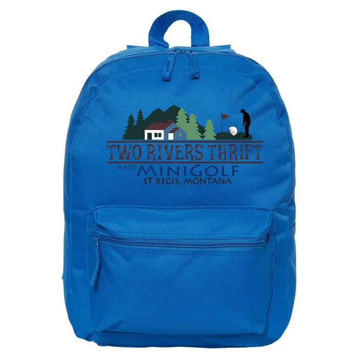 Two Rivers Thrift And Minigolf St Regis Montana 16 in Basic Backpack