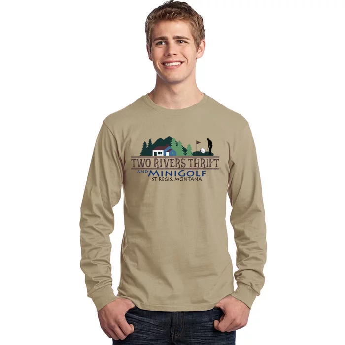 Two Rivers Thrift And Minigolf St Regis Montana Tall Long Sleeve T-Shirt