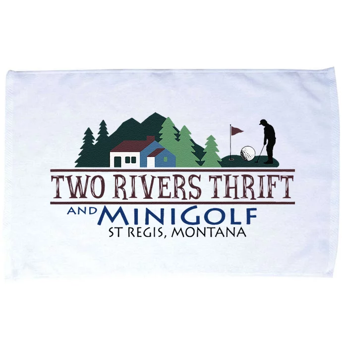 Two Rivers Thrift And Minigolf St Regis Montana Microfiber Hand Towel