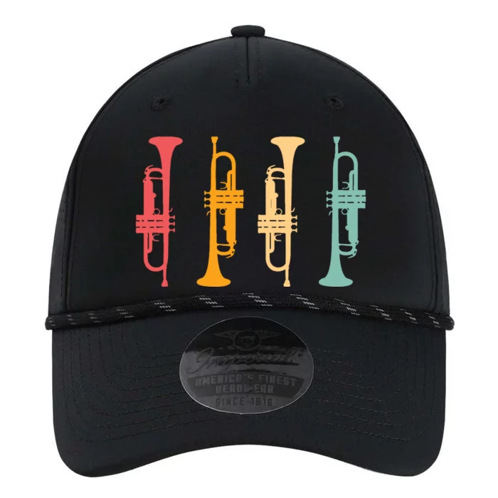 Trumpeter Retro Trumpet Silhouette For Trumpet Player Performance The Dyno Cap