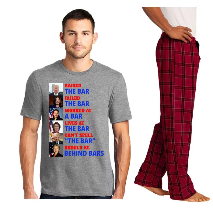 Trump Raised The Bar Harris Failed The Bar Pajama Set