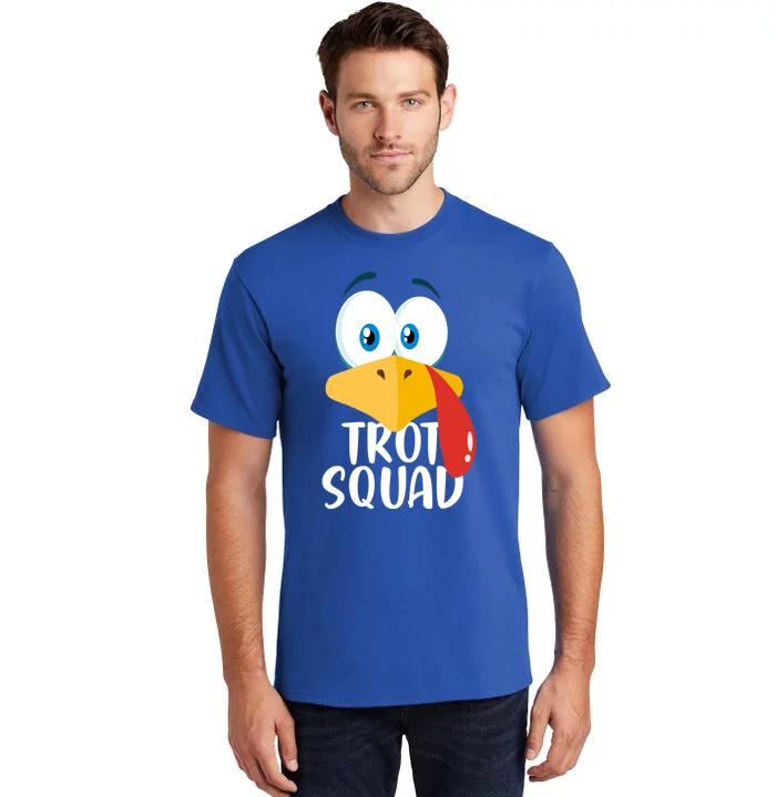 Thanksgiving Running Turkey Trot Squad Gift Tall T-Shirt