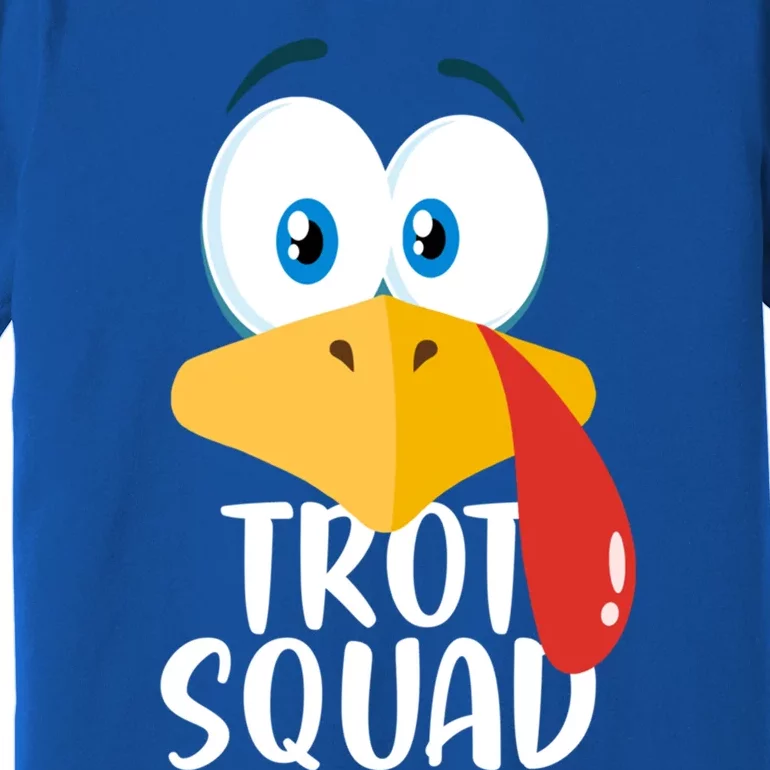 Thanksgiving Running Turkey Trot Squad Gift Premium T-Shirt