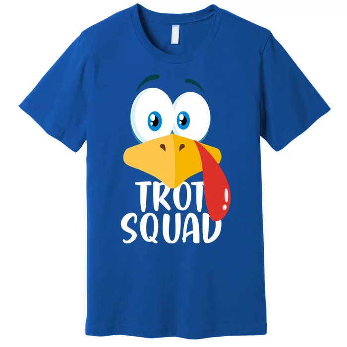 Thanksgiving Running Turkey Trot Squad Gift Premium T-Shirt