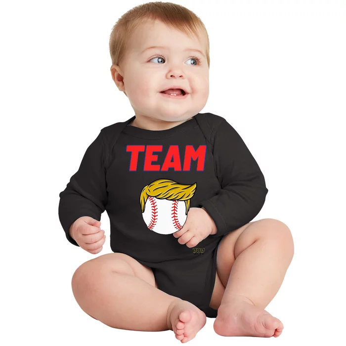 Team Rubio Baby Long Sleeve Bodysuit