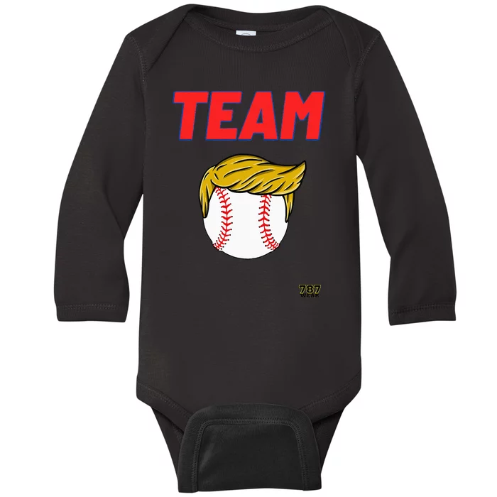 Team Rubio Baby Long Sleeve Bodysuit