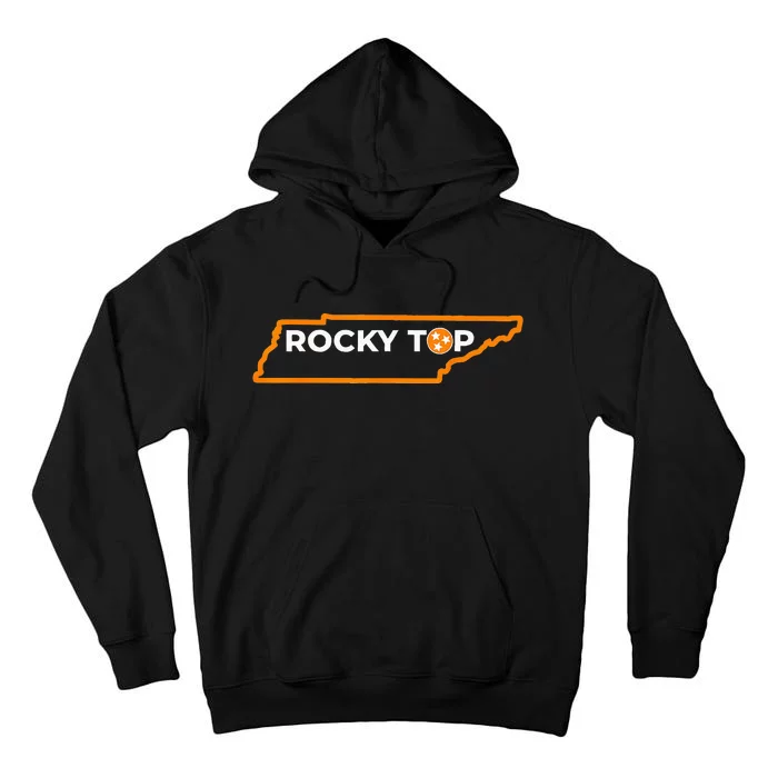 Tennessee Rocky Top TN Rocky Top Volunr State Vintage Tall Hoodie