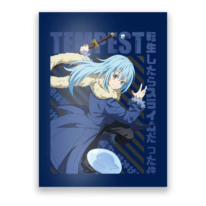 Tensura Rimuru Tempest Poster