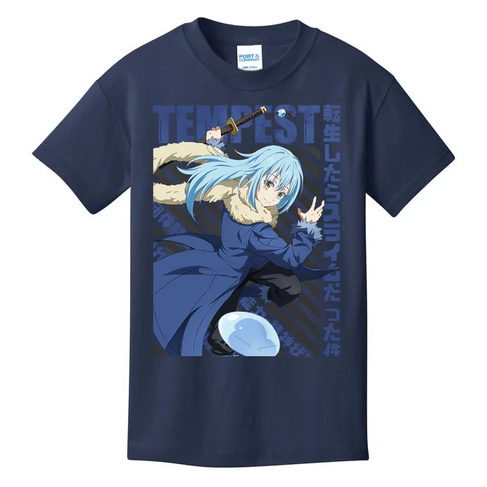 Tensura Rimuru Tempest Kids T-Shirt