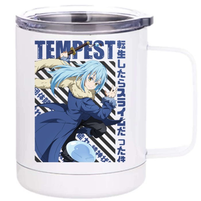 Tensura Rimuru Tempest Front & Back 12oz Stainless Steel Tumbler Cup