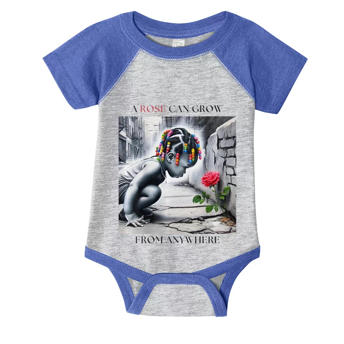 The Rose That Grew Infant Baby Jersey Bodysuit