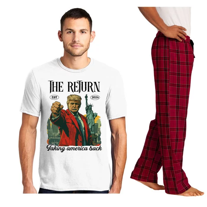 The Return Taking America Back Pajama Set