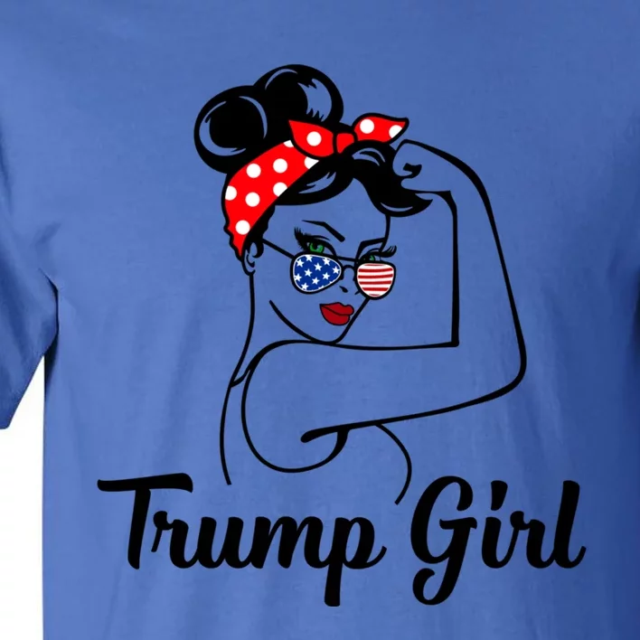 Trump Rosie The Riveter Republican Funny Gift Pro Donald Gift Tall T-Shirt