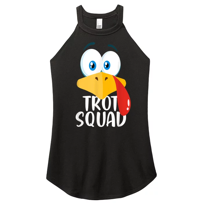 Thanksgiving Running Turkey Trot Squad Women’s Perfect Tri Rocker Tank