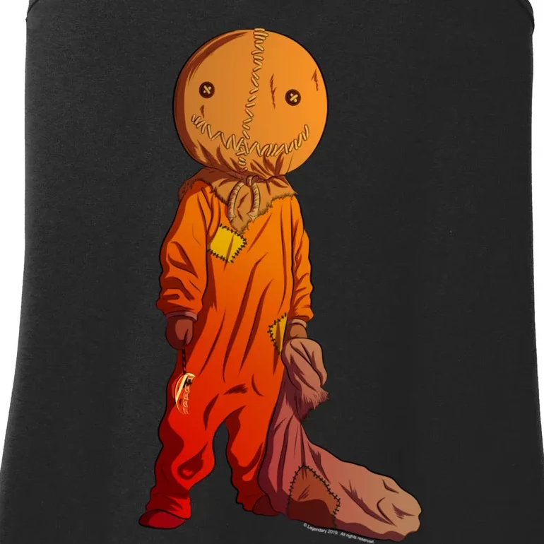 Sam Treat Or Trick Halloween Ladies Essential Tank