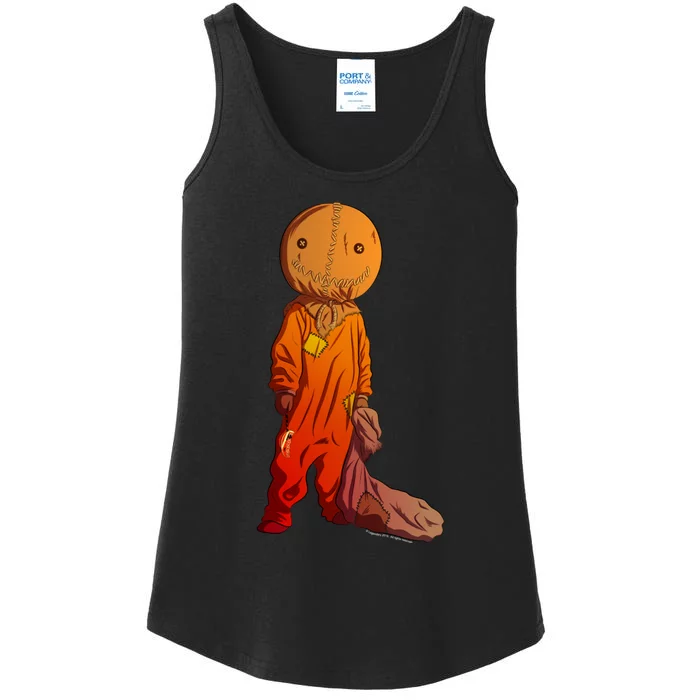 Sam Treat Or Trick Halloween Ladies Essential Tank