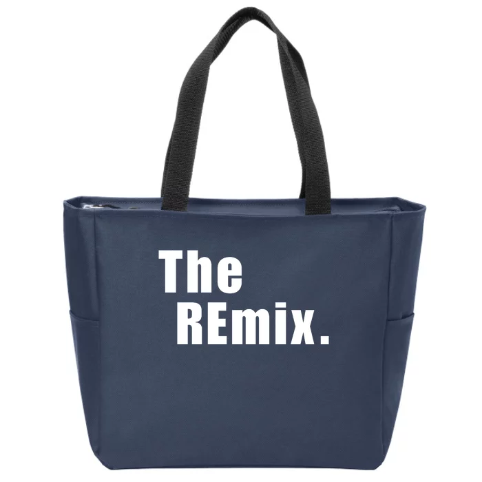 The Remix. Zip Tote Bag