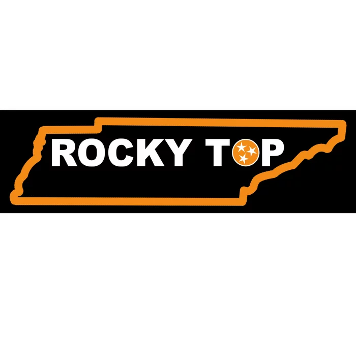 Tennessee Rocky Top TN Rocky Top Volunteer State Vintage Bumper Sticker