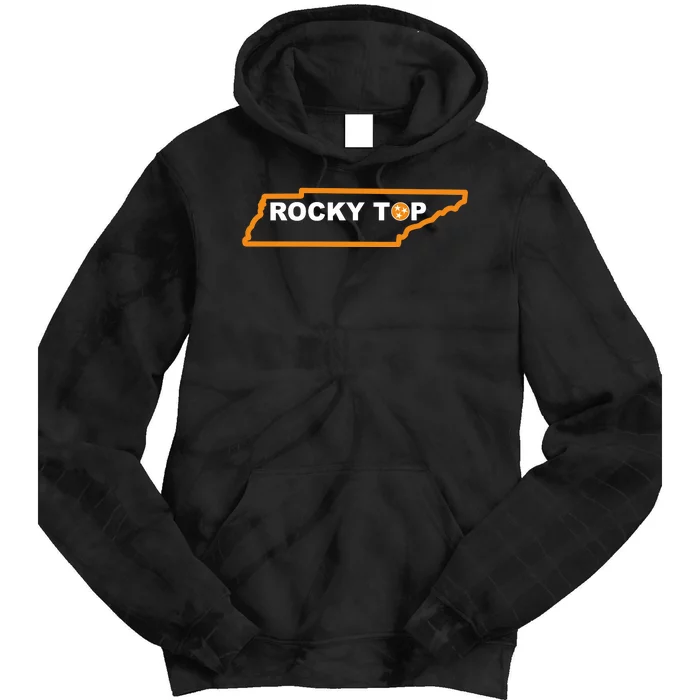 Tennessee Rocky Top TN Rocky Top Volunteer State Vintage Tie Dye Hoodie