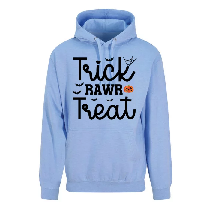 Trick Rawr Treat Halloween Great Gift Unisex Surf Hoodie