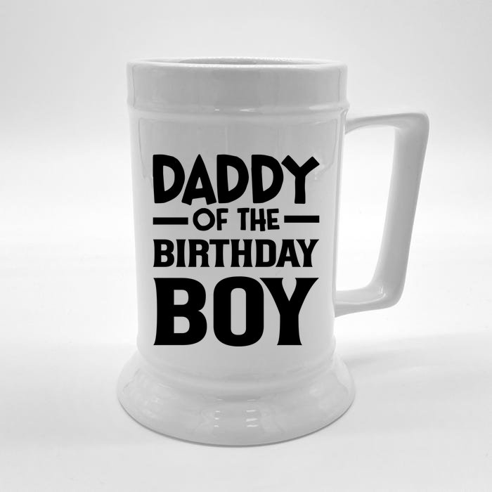 Tyrannosaurus Rex T Rex Dad Dinosaur Daddy Of Birthday Cool Gift Front & Back Beer Stein