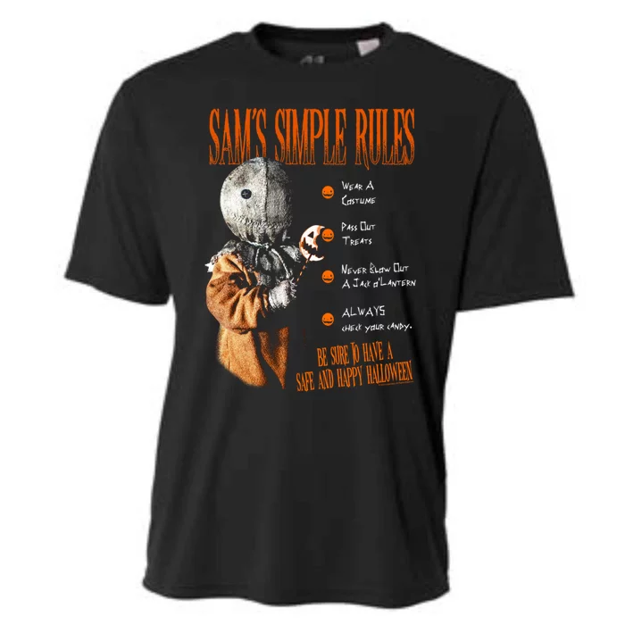 Trick R Treat SamS Simple Rules Gift Cooling Performance Crew T-Shirt